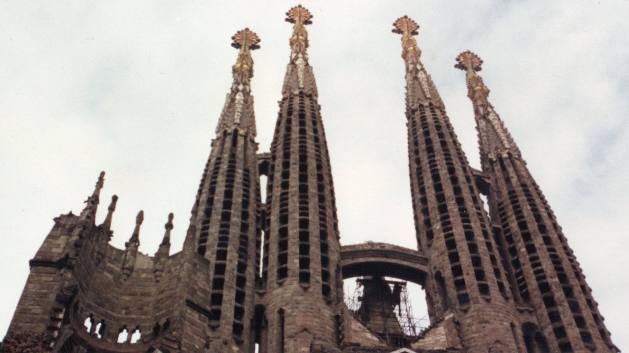 サグラダファミリア1990年9月