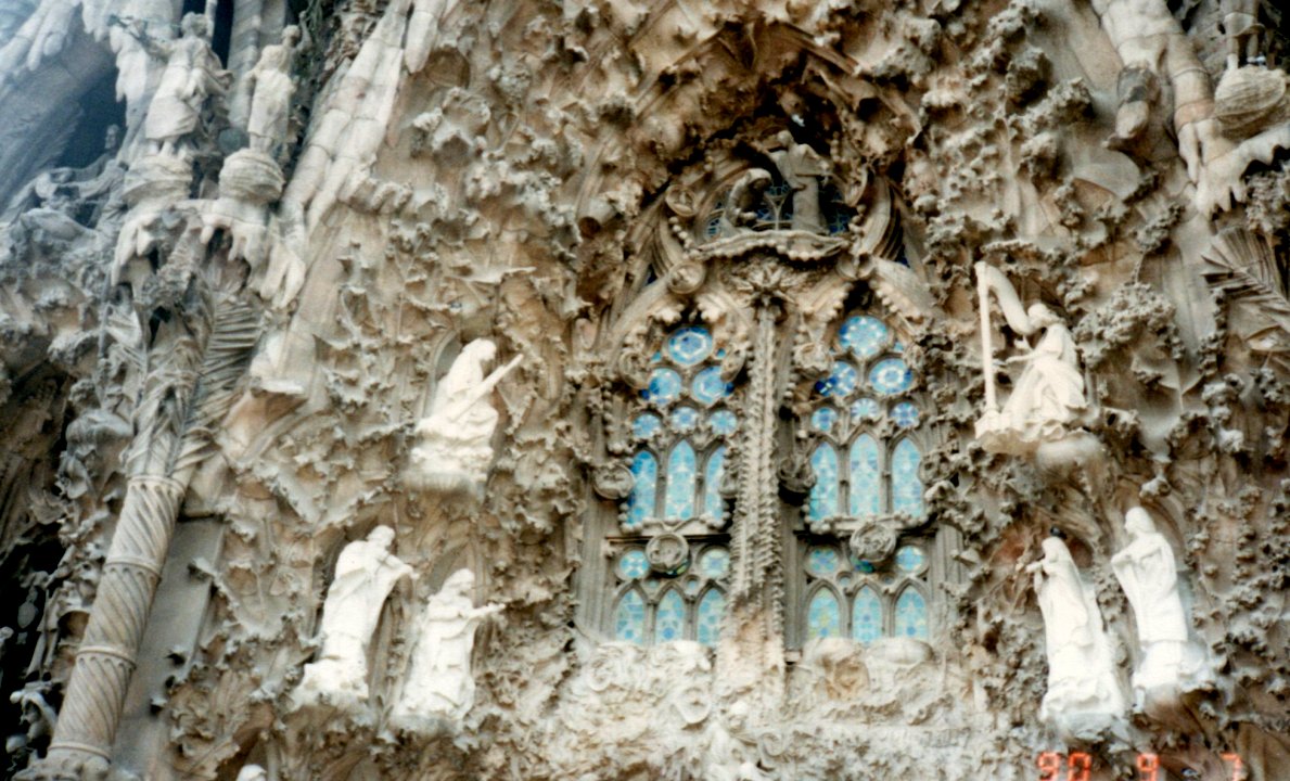 サグラダファミリア1990年9月