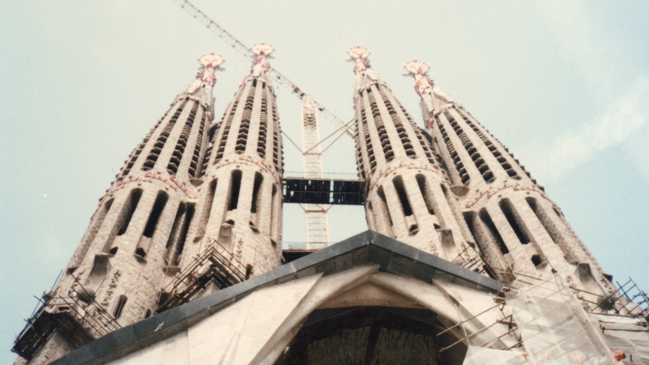 サグラダファミリア1990年9月