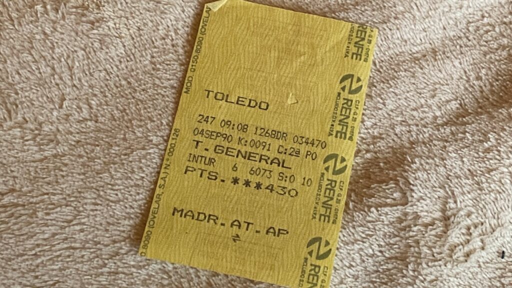 トレドへの切符