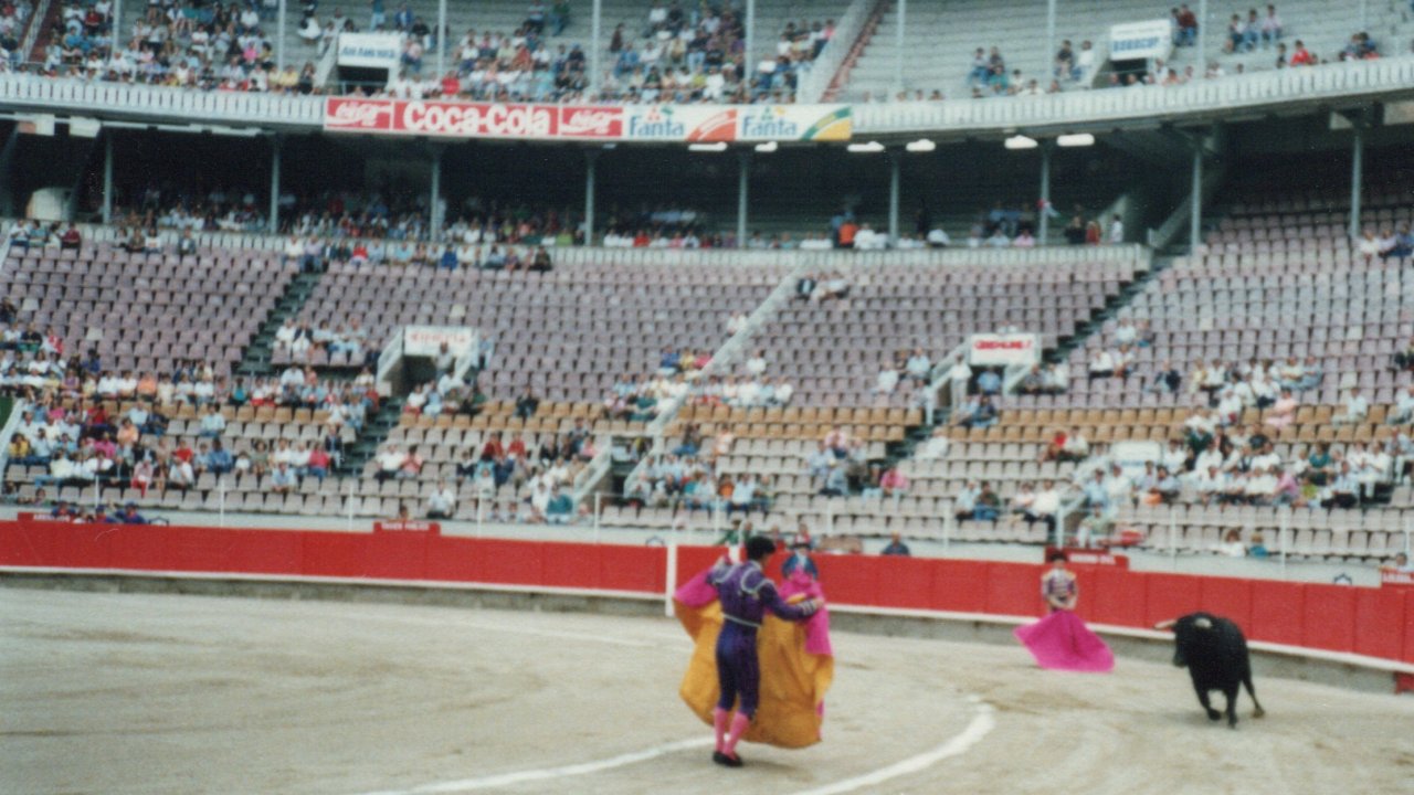 バルセロナで闘牛1990年