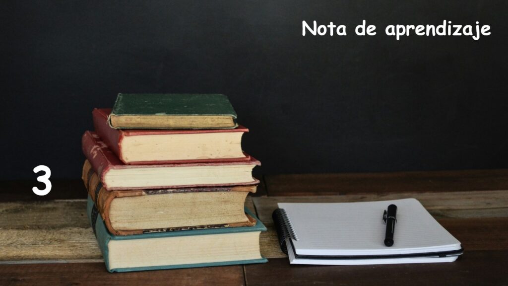 nota de aprendizaje 3